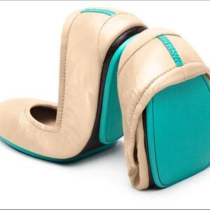 Tieks Biscotti Flats Size 8